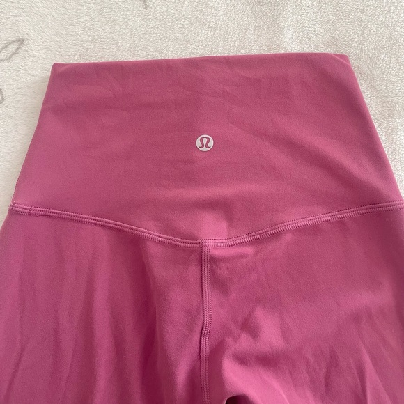 Lululemon Align HR Pant 28” Leggings Pink - Picture 4 of 5